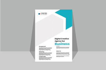 collection of modern design poster flyer brochure cover layout template with circle graphic elements and space for photo background