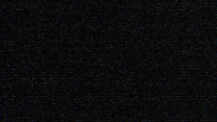 Glitch noise static television VFX. Visual video effects stripes background, CRT tv screen no signal glitch effect - 573604321