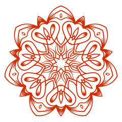 Creative luxury decorative Mandala design background