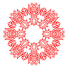 Creative colorful luxury decorative Mandala design background