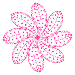 Creative colorful luxury decorative Mandala design background