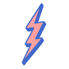 png thunder cartoon element