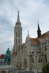 Fototapeta na wymiar Matthias Church - Church of the Assumption of the Buda Castle in Budapest, Hungary