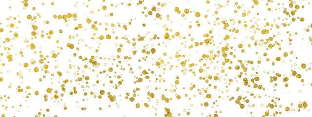 Gold particles isolated, overlay metallic background, luxury golden texture, small glitter points illustration