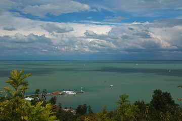 Balaton lake - view from Tihany, Hungary