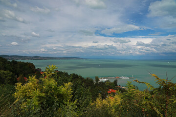 Balaton lake - view from Tihany, Hungary