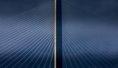 Supports on Forth Road Bridge