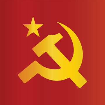 SOVIET UNION COMMUNIST RED ARMY SYMBOL ICON LOGO
