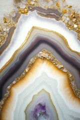 Resin geode background. AI generated image.

