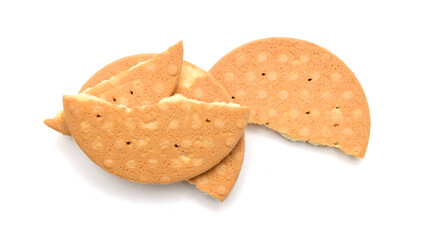 Cookies isolated on white background 