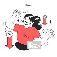Cycle of investor emotions. Emotions and feelings of character