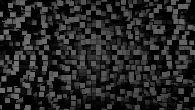 Squares Abstract Background 3D Video Animation