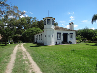 Fototapeta premium Family farm, in the Brittany region, in Jaguarão, RS, Brazil.