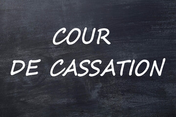 Obraz premium Cour de cassation tableau