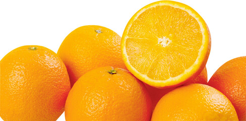 The pile fresh orange sweet fruit