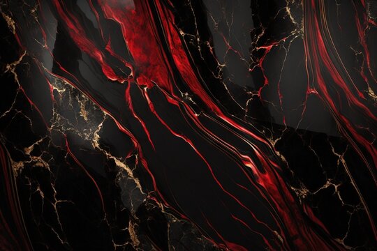 red marble texture, wallpaper, generative ai