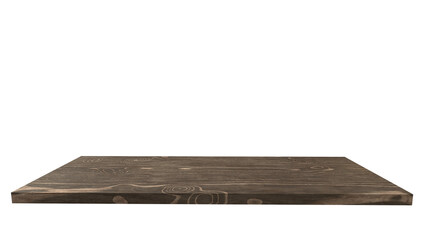Vintage Empty wooden shelf kitchen table top