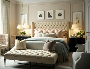 Luxurious and Modern Bedroom