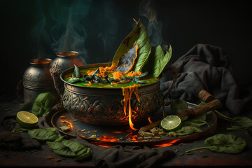 Delicious palak paneer