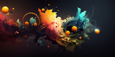 Abstract Design Background Generative AI