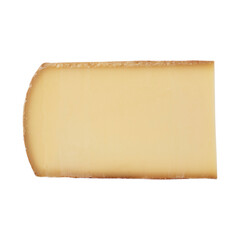 Comté cheese. Isolated on transparent background. Precision cut and flawless finish make it easy to incorporate the image into your projects.
