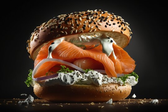 Generative AI - RestaurantFood 094: A digital painting of restaurant food