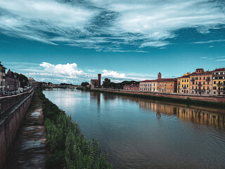 Fototapeta premium bridge over the river