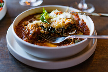 Lasagna comida