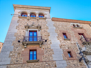 The Casa Cisneros in the Plaza de la Villa square, Madrid, Spain - 573666598