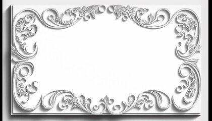 a white page with colored decorations