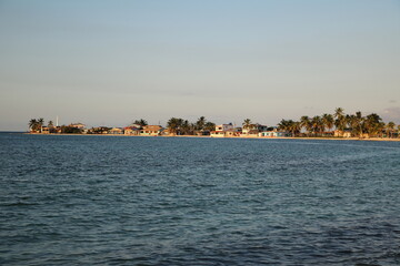 Dusk on the beach in Cuba, Caribbean