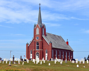 ST. Columba Catholic Church in Iona, Cape Breton, Canada