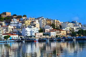 Fototapeta na wymiar Uferpromenade von Sitia, Ostkreta, Griechenland