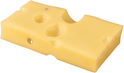 Piece of Cheese, Isolated