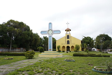 
Church Matriz, Santo Ângelo in Novo Airao. Amazonas - Brazil.
