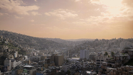 Sunset in Amman