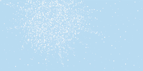 Magic falling snow christmas background. Subtle