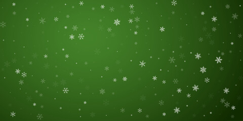 Obraz na płótnie Canvas Falling snowflakes christmas background. Subtle