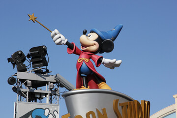 Obraz premium Parc à thème Disneyland Paris et Walt Disney Studios
