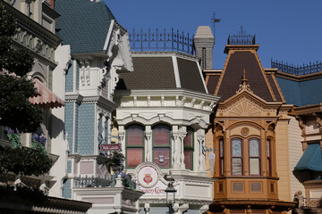 Obraz premium Parc à thème Disneyland Paris et Walt Disney Studios