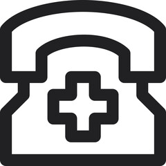 Obraz premium telephone icon