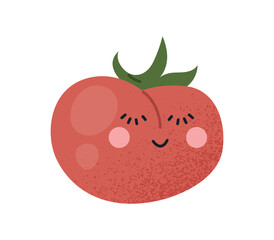 Cute tomato concept