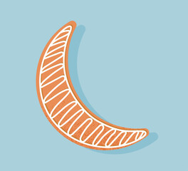 Christmas cookie crescent