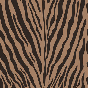 Vector illustration of seamless zebra pattern