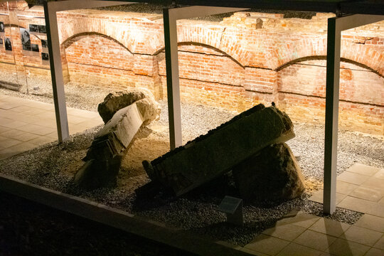 20.1.23 Berlin Germany: Topography of Terror outdoor Museum exhibition in Berlin, Germany 