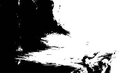 Dark grunge urban texture vector. Distressed overlay texture. Grunge background. Abstract obvious dark worn textured effect. Vector Illustration. Black isolated on white. EPS10.