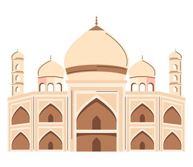 taj mahal indian landmark