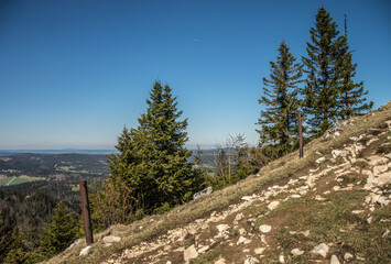 Au Chasseron dans la Région de Sainte-Croix