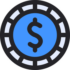 coin dollar icon