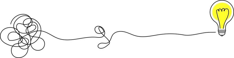 idea light bulb design illustration isolated on transparent background  © Olivia23